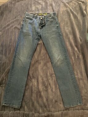 Lee Men’s Medium Blue Slim Straight Jeans